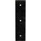 Ekena Millwork Hamilton Steel Bracket, Antiqued Silver 2"W x 8"D x 8"H BKTM02X08X08HAASV - alternate 3